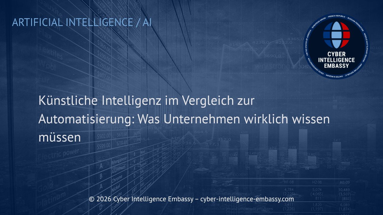 Künstliche Intelligenz im Vergleich zur Automatisierung: Was Unternehmen wirklich wissen müssen