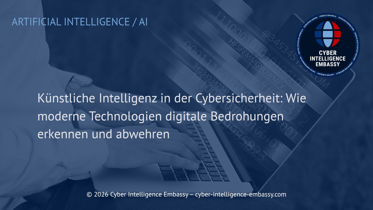 Künstliche Intelligenz in der Cybersicherheit: Wie moderne Technologien digitale Bedrohungen erkennen und abwehren