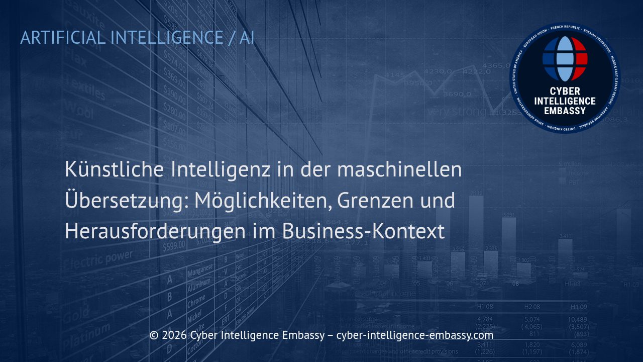 Künstliche Intelligenz in der maschinellen Übersetzung: Möglichkeiten, Grenzen und Herausforderungen im Business-Kontext