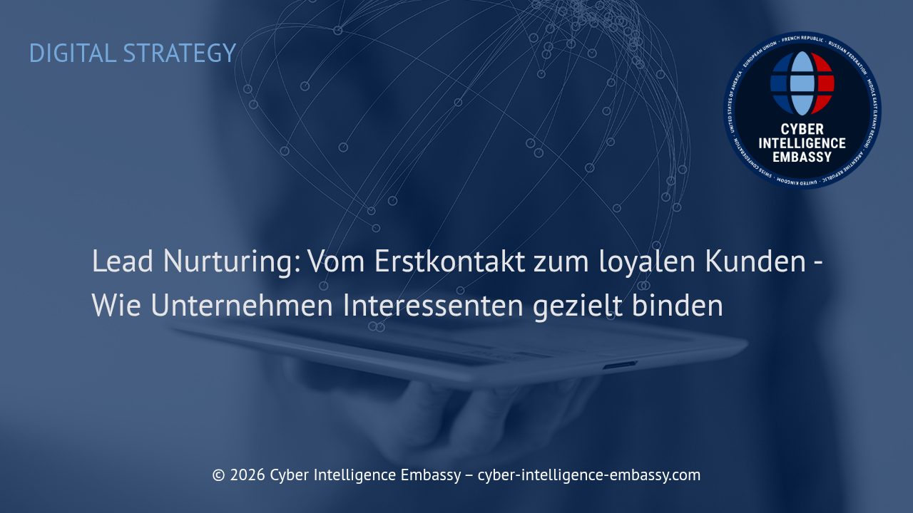 Lead Nurturing: Vom Erstkontakt zum loyalen Kunden - Wie Unternehmen Interessenten gezielt binden