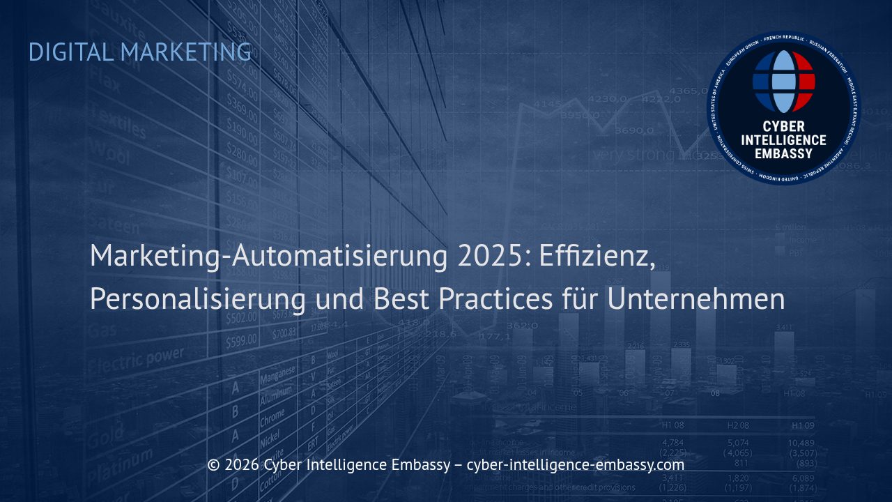 Marketing-Automatisierung 2025: Effizienz, Personalisierung und Best Practices für Unternehmen
