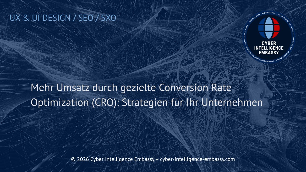 Mehr Umsatz durch gezielte Conversion Rate Optimization (CRO): Strategien für Ihr Unternehmen