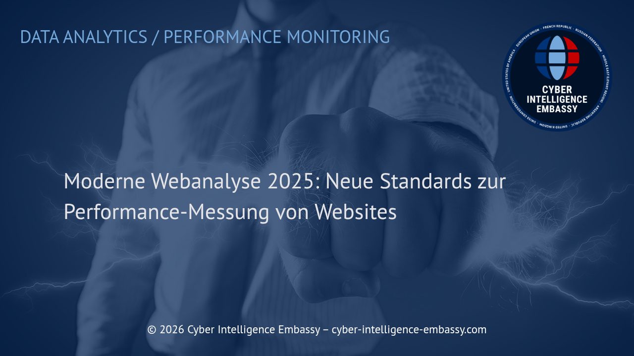 Moderne Webanalyse 2025: Neue Standards zur Performance-Messung von Websites