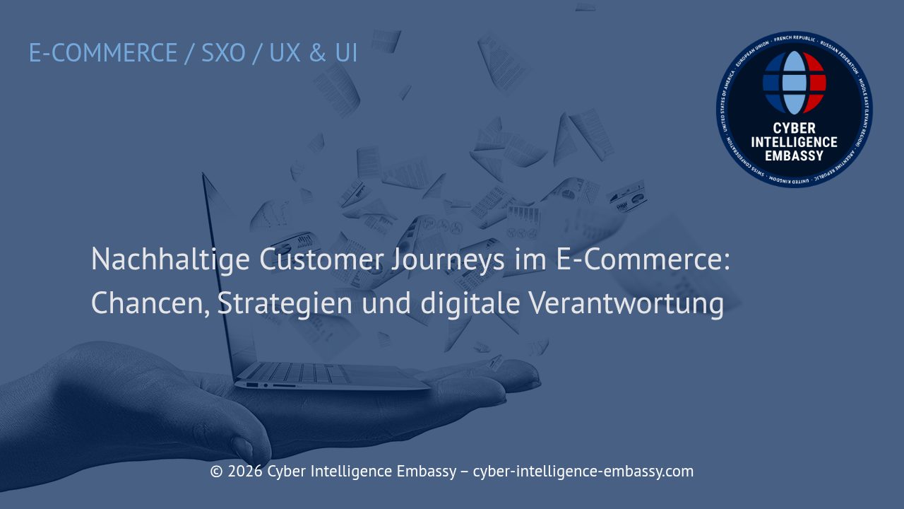Nachhaltige Customer Journeys im E-Commerce: Chancen, Strategien und digitale Verantwortung