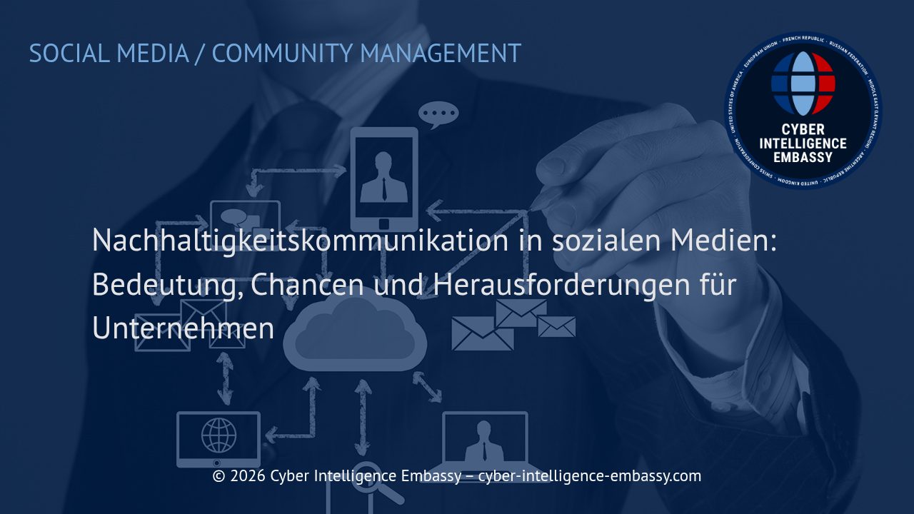 Nachhaltigkeitskommunikation in sozialen Medien: Bedeutung, Chancen und Herausforderungen für Unternehmen