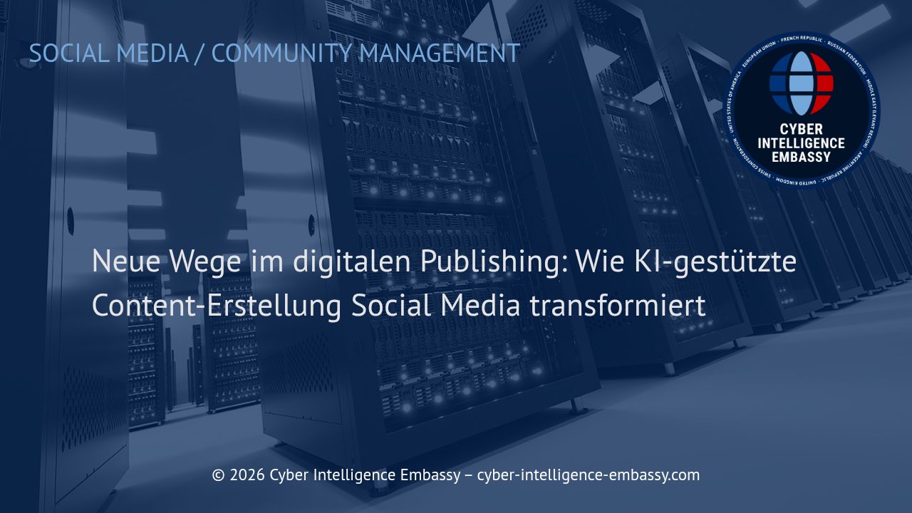 Neue Wege im digitalen Publishing: Wie KI-gestützte Content-Erstellung Social Media transformiert