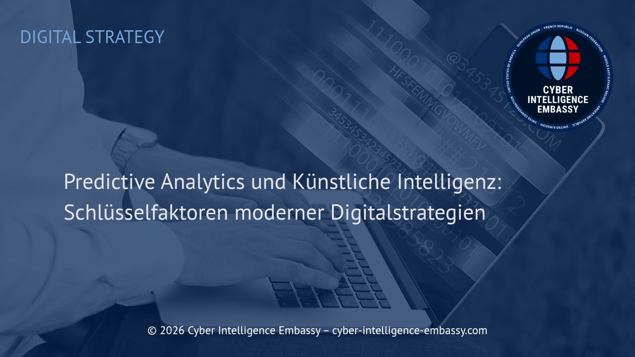 Predictive Analytics und Künstliche Intelligenz: Schlüsselfaktoren moderner Digitalstrategien