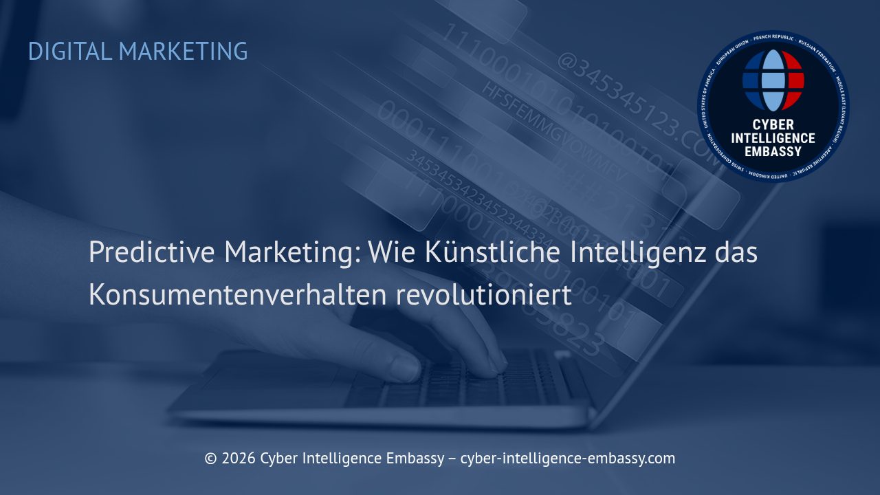 Predictive Marketing: Wie Künstliche Intelligenz das Konsumentenverhalten revolutioniert