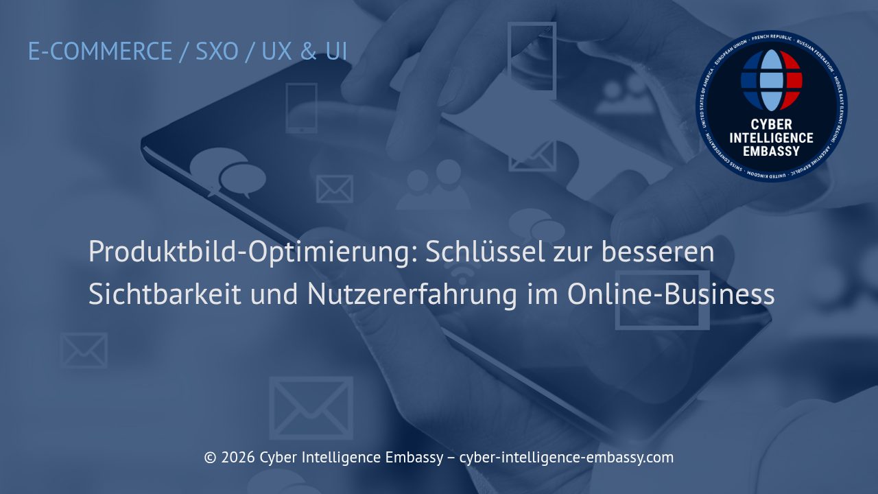 Produktbild-Optimierung: Schlüssel zur besseren Sichtbarkeit und Nutzererfahrung im Online-Business