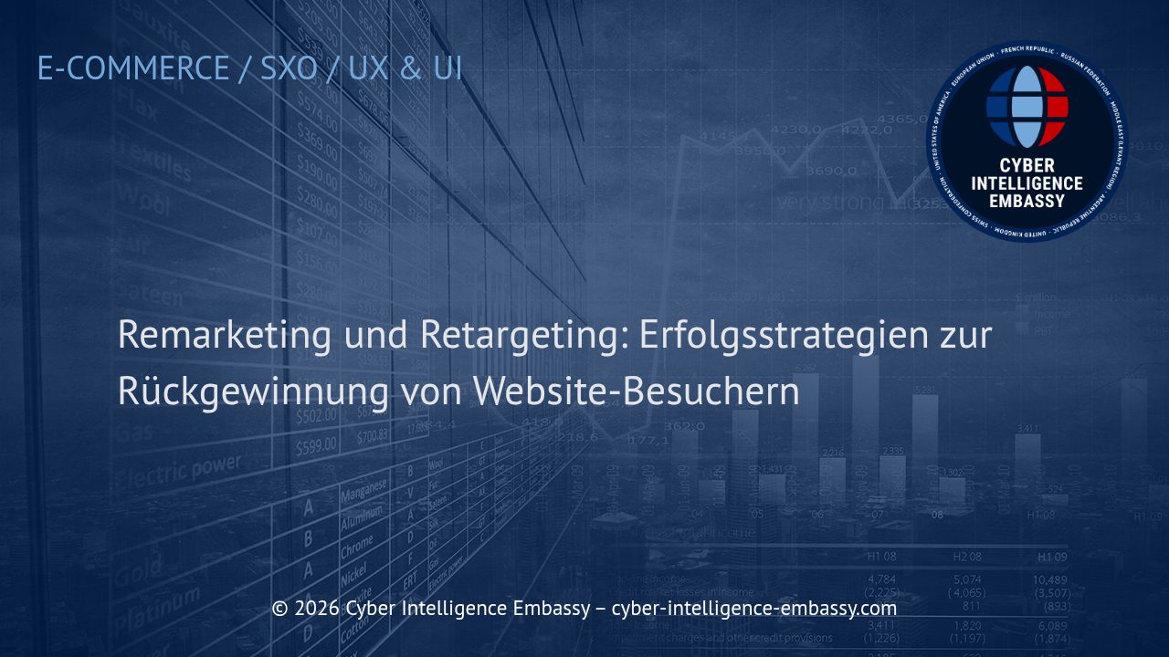 Remarketing und Retargeting: Erfolgsstrategien zur Rückgewinnung von Website-Besuchern