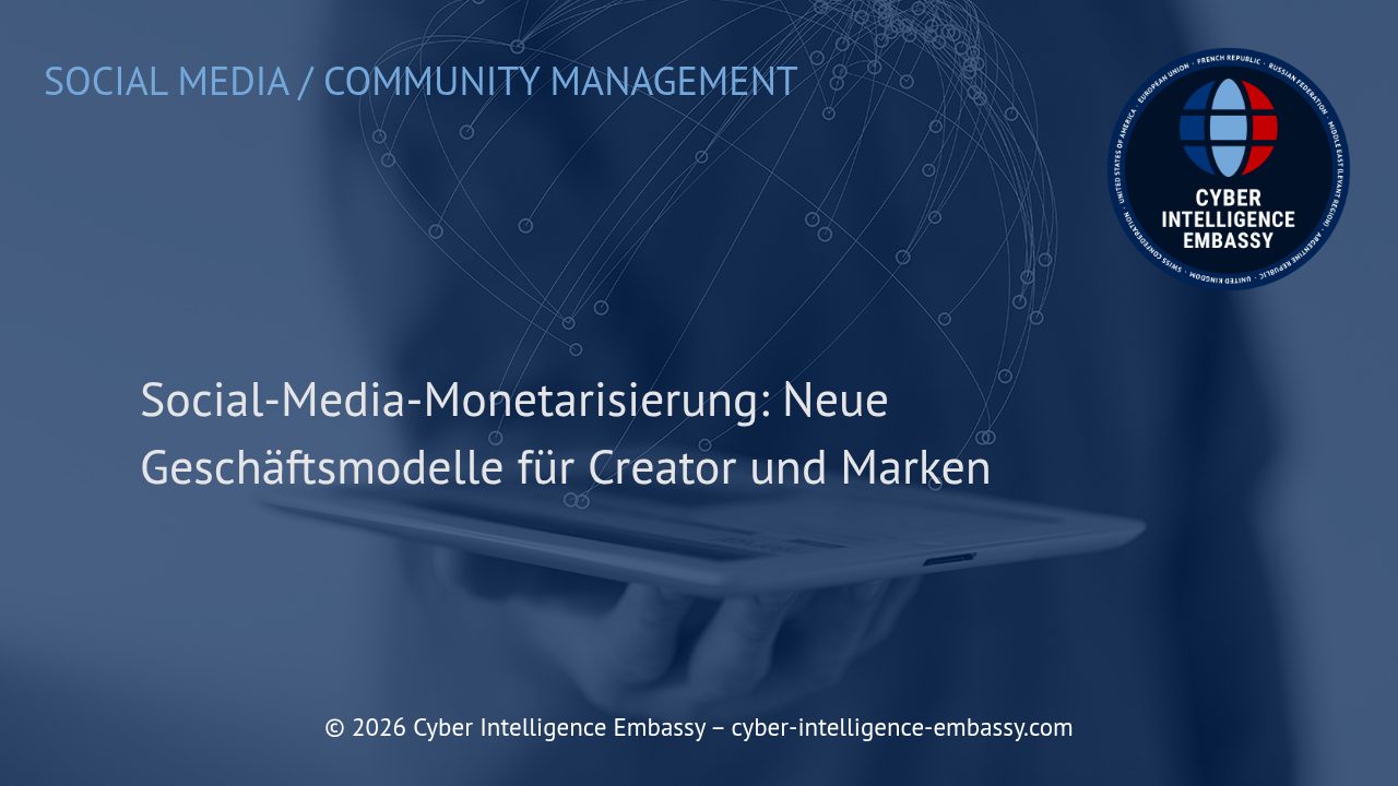 Social-Media-Monetarisierung: Neue Geschäftsmodelle für Creator und Marken