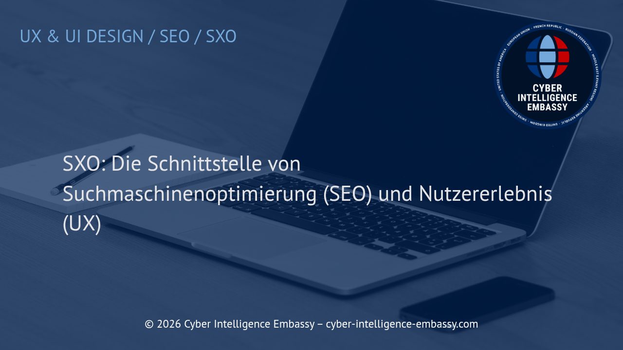 SXO: Die Schnittstelle von Suchmaschinenoptimierung (SEO) und Nutzererlebnis (UX)