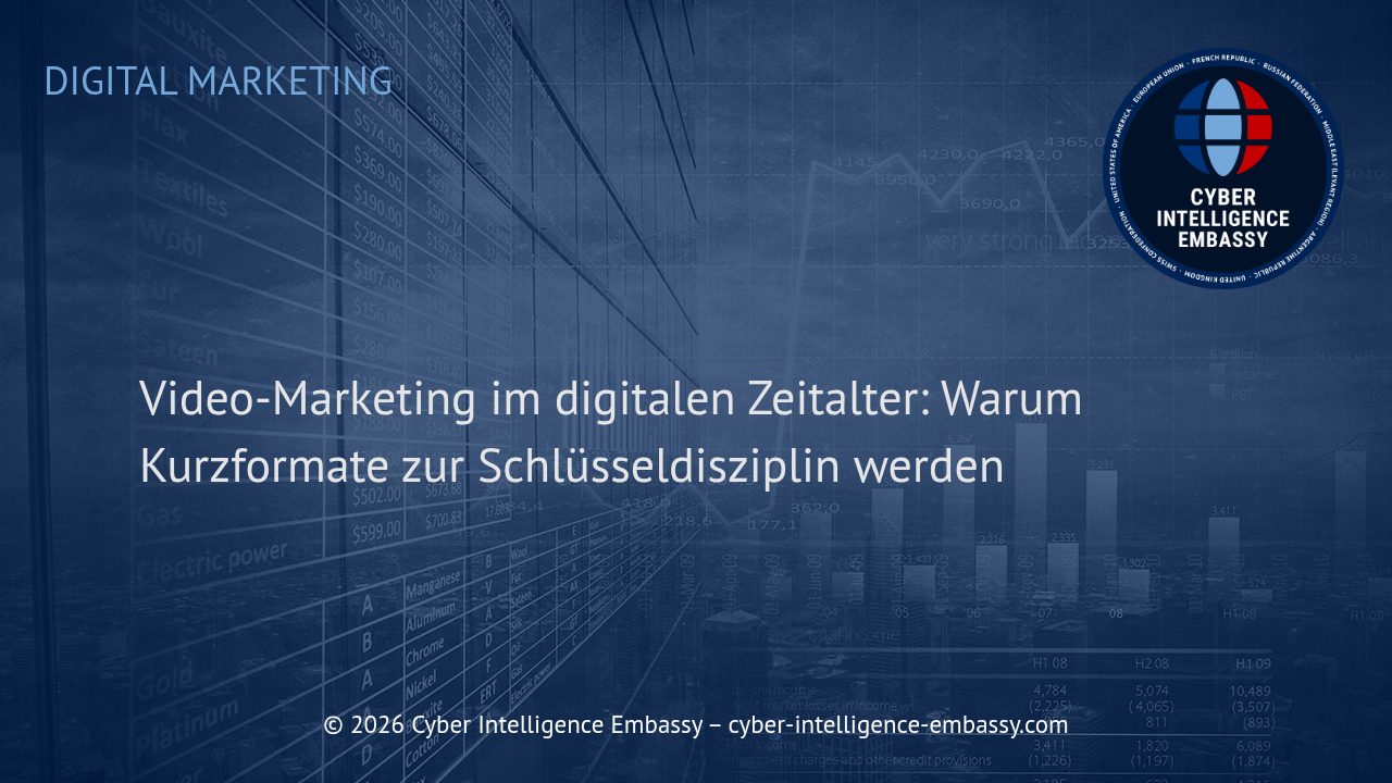 Video-Marketing im digitalen Zeitalter: Warum Kurzformate zur Schlüsseldisziplin werden
