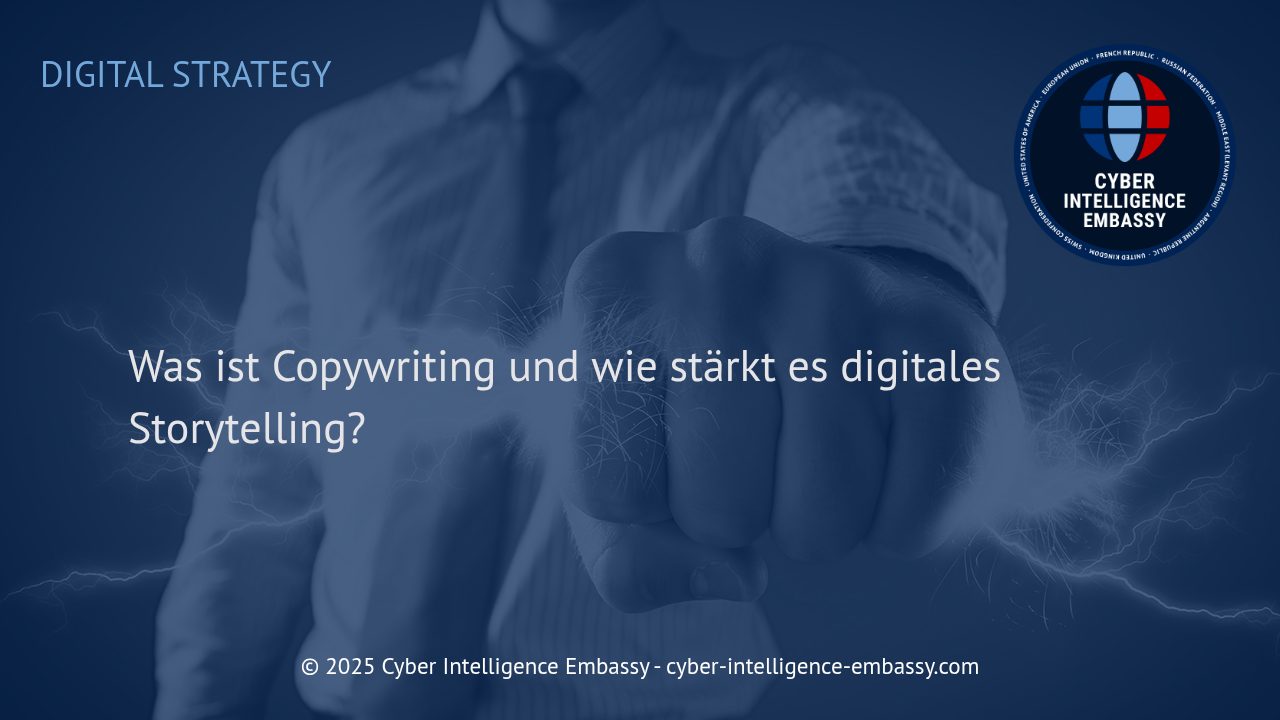 Copywriting als Schlüssel zum wirkungsvollen digitalen Storytelling