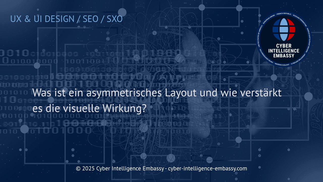 Asymmetrische Layouts: Die Kunst der gezielten visuellen Spannung im digitalen Design