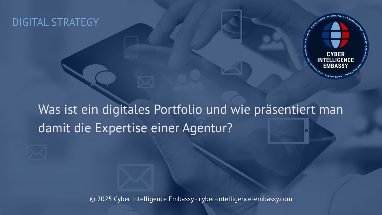 Digitale Portfolios: Maßgeschneiderte Expertise für Agenturen sichtbar machen