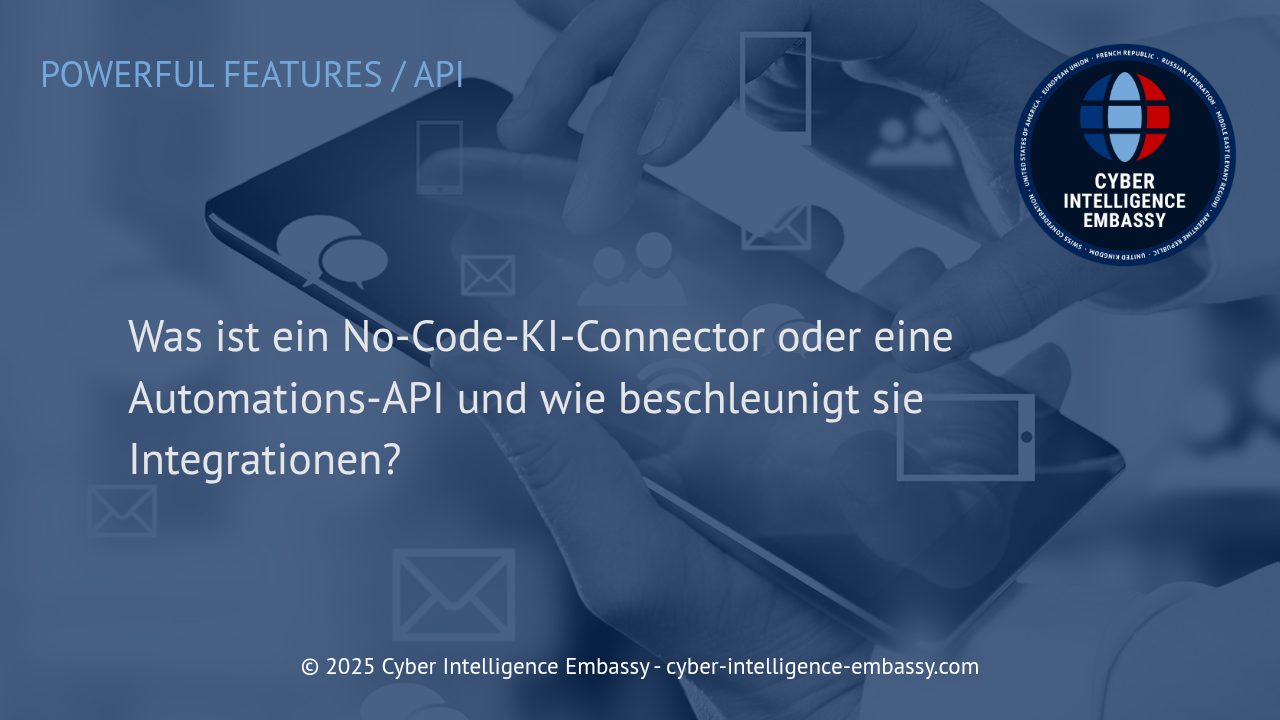 No-Code-KI-Connectoren und Automations-APIs: Wie moderne Unternehmen Integrationen beschleunigen