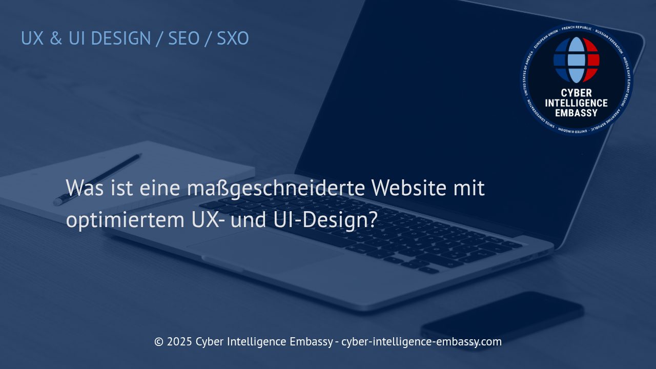 Maßgeschneiderte Websites mit perfektem UX- und UI-Design: Maßanzug für Ihr digitales Business