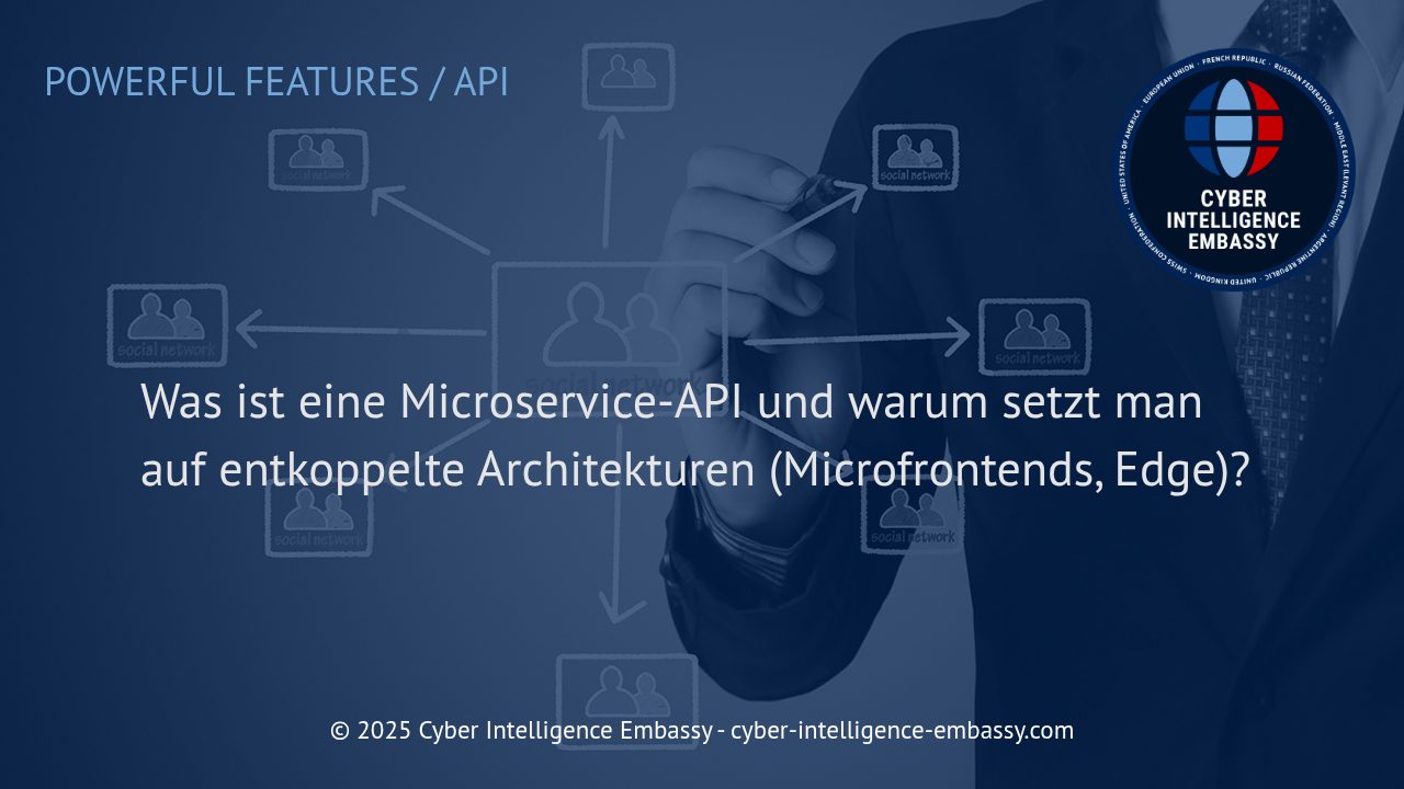 Microservices-APIs und entkoppelte Architekturen: Schlüsseltechnologien für moderne IT-Landschaften