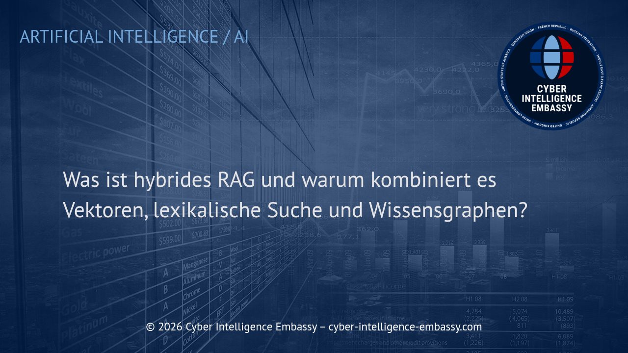 Was ist hybrides RAG und warum kombiniert es Vektoren, lexikalische Suche und Wissensgraphen?