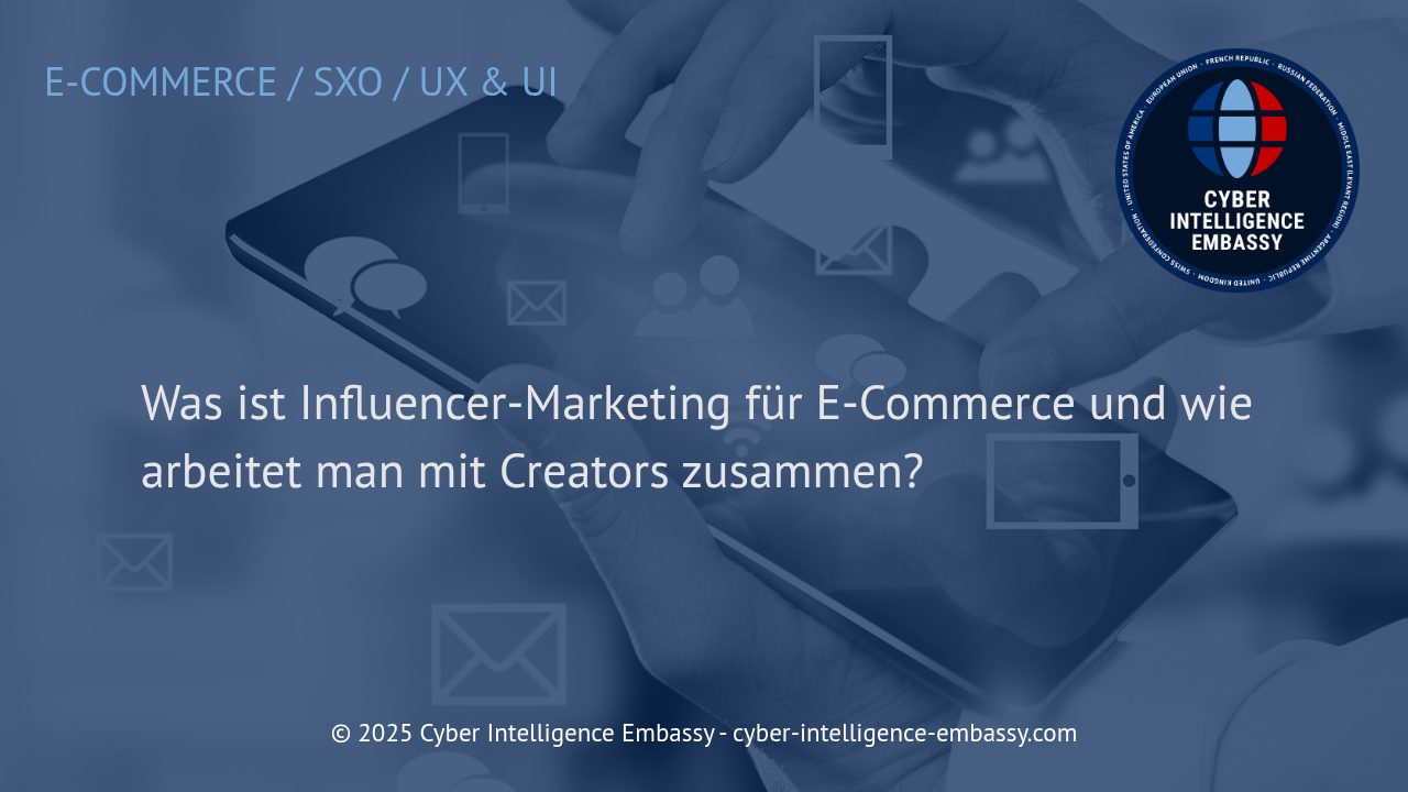 Erfolgsfaktor Influencer-Marketing: Wie E-Commerce-Unternehmen mit Creators zusammenarbeiten können