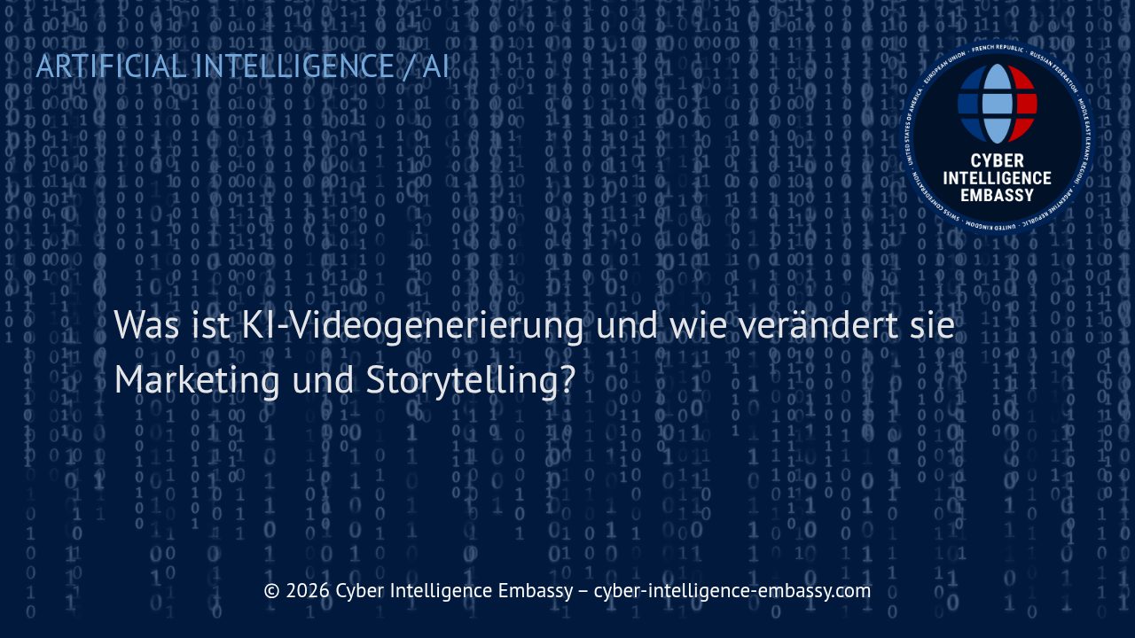 Was ist KI-Videogenerierung und wie verändert sie Marketing und Storytelling?
