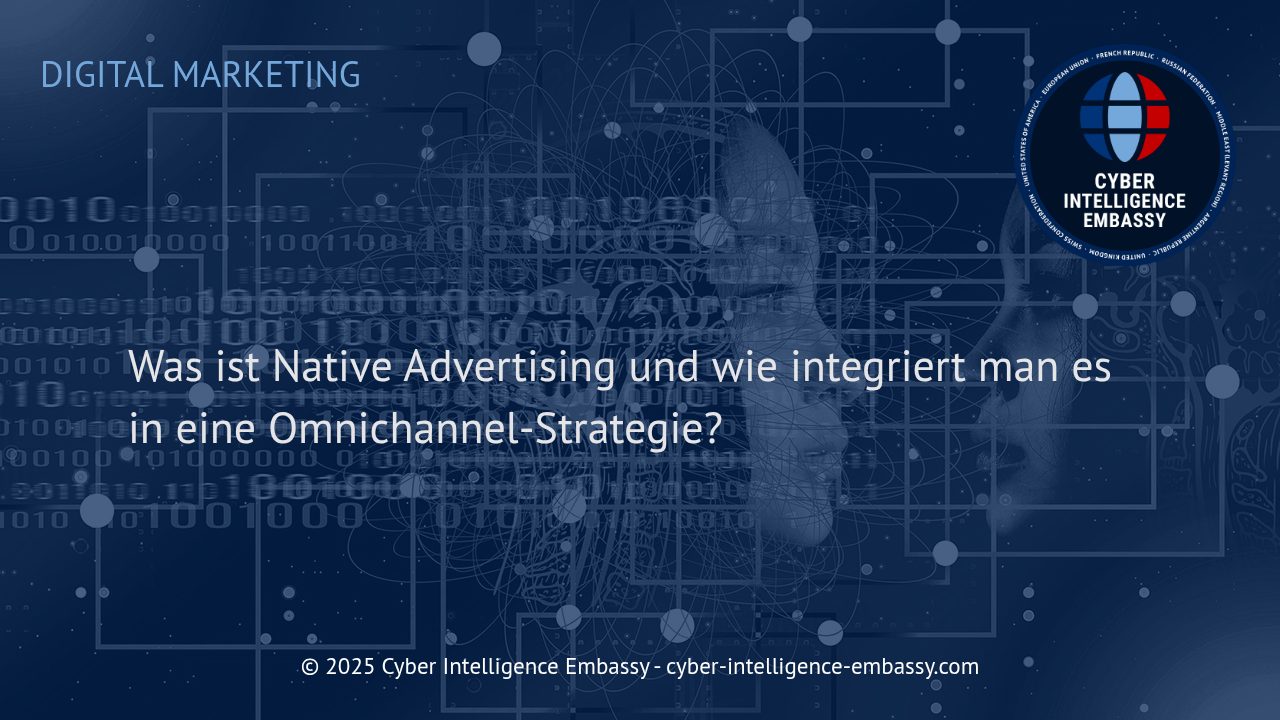 Native Advertising als Schlüsselelement moderner Omnichannel-Marketingstrategien