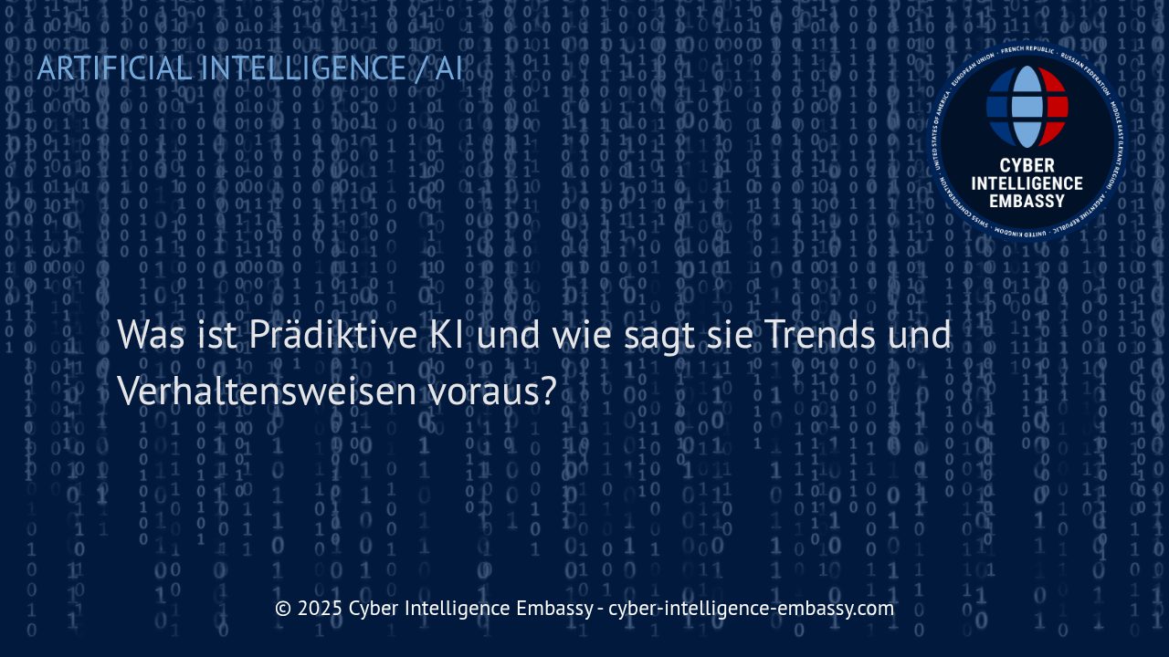 Prädiktive Künstliche Intelligenz: Wie Unternehmen Trends und Verhalten voraussehen