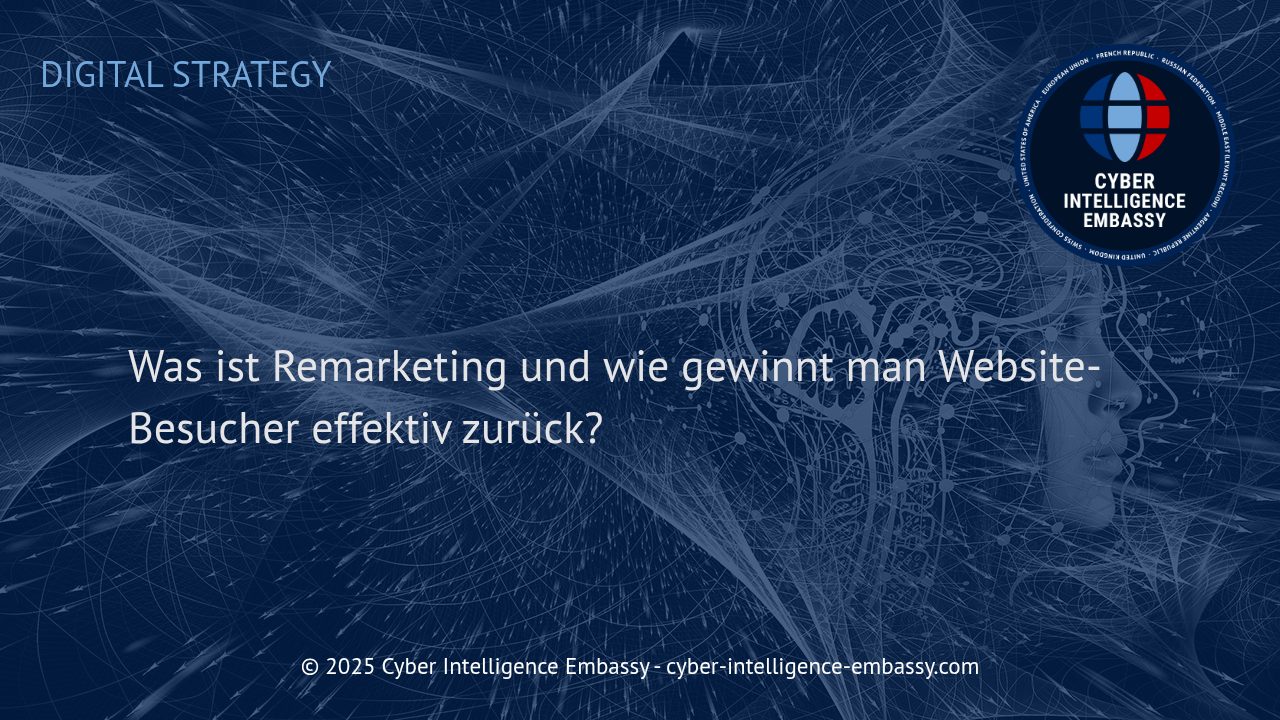 Remarketing: Strategien zur gezielten Rückgewinnung von Website-Besuchern