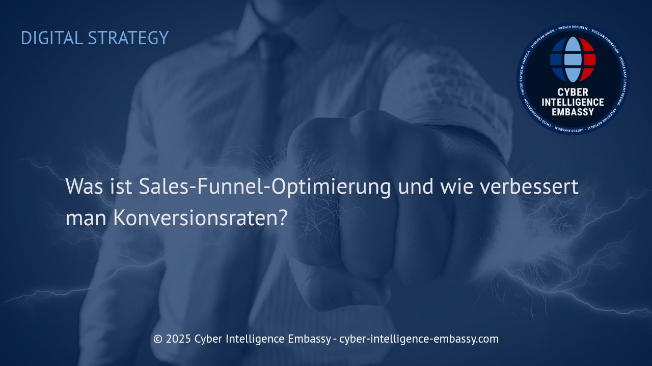 Effektive Sales-Funnel-Optimierung: Wie Unternehmen ihre Konversionsraten gezielt steigern