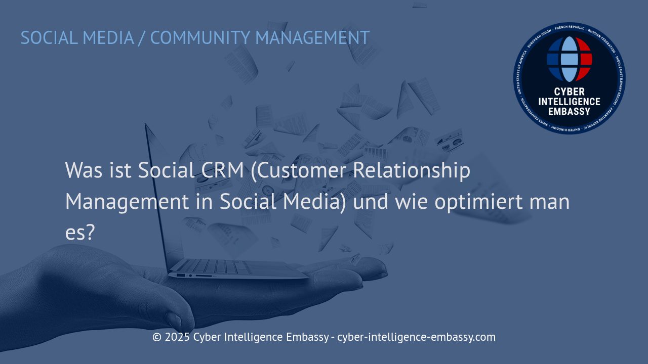 Social CRM: Erfolgreiches Kundenmanagement im Zeitalter sozialer Medien