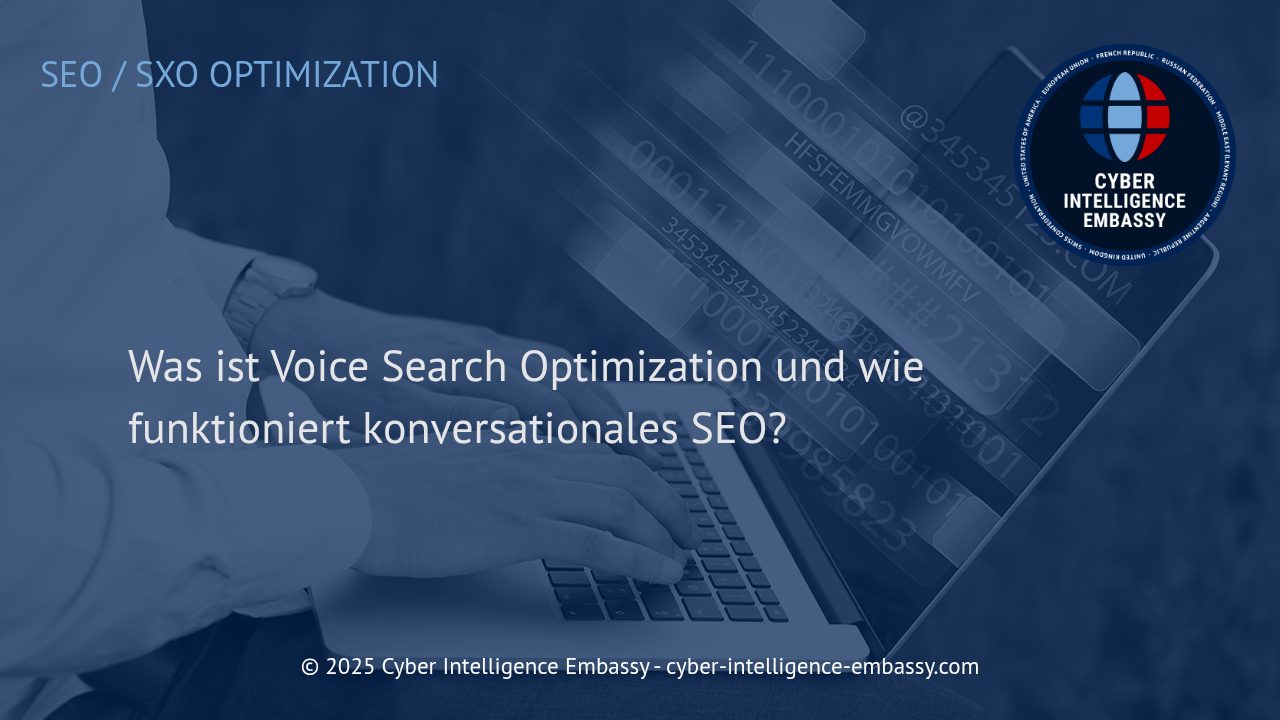 Voice Search Optimization und Konversationales SEO: Mit moderner Suchtechnologie im Wettbewerb vorne bleiben