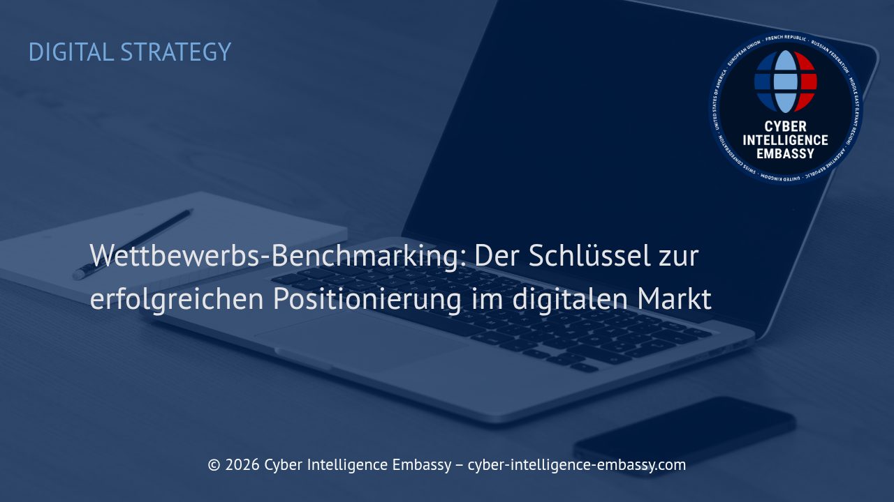 Wettbewerbs-Benchmarking: Der Schlüssel zur erfolgreichen Positionierung im digitalen Markt