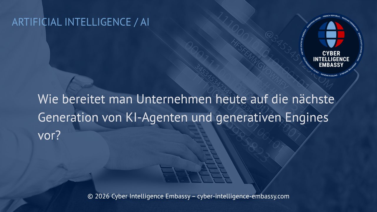 Wie bereitet man Unternehmen heute auf die nächste Generation von KI-Agenten und generativen Engines vor?