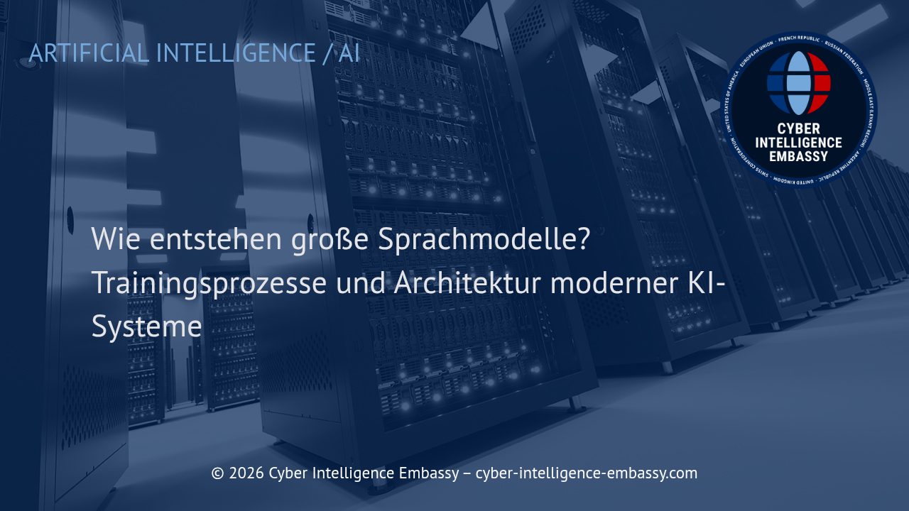 Wie entstehen große Sprachmodelle? Trainingsprozesse und Architektur moderner KI-Systeme