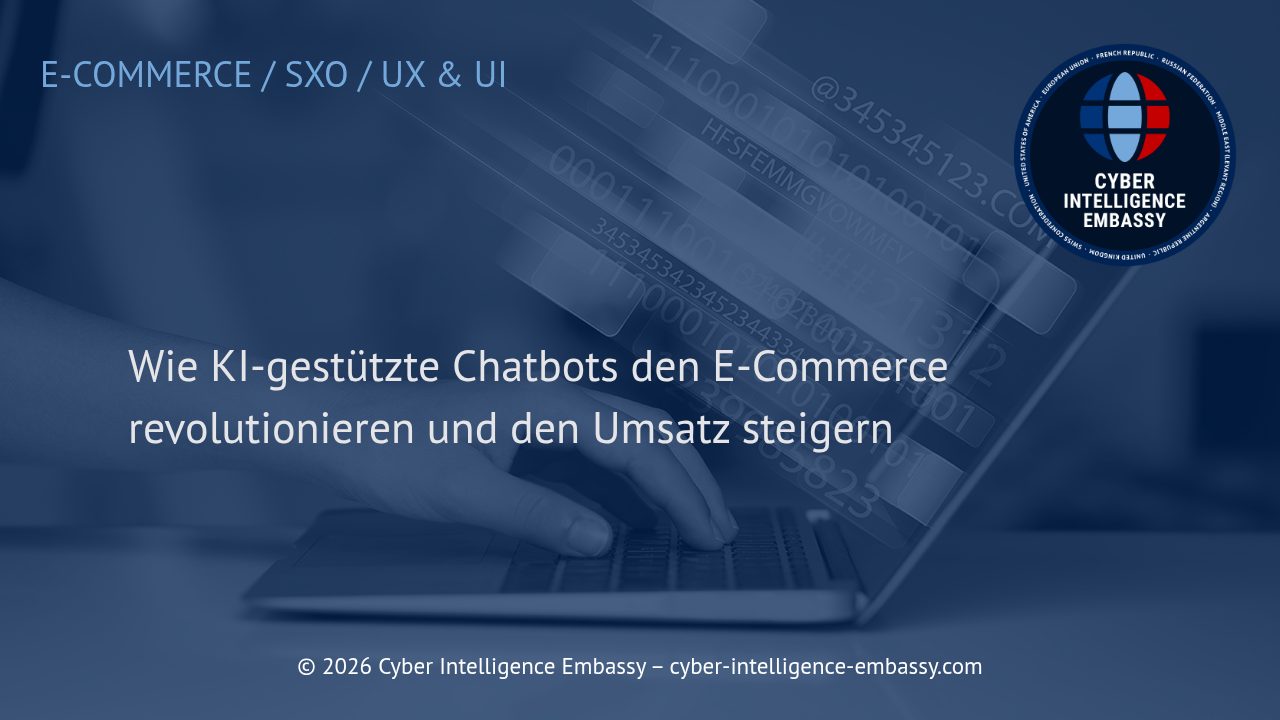 Wie KI-gestützte Chatbots den E-Commerce revolutionieren und den Umsatz steigern