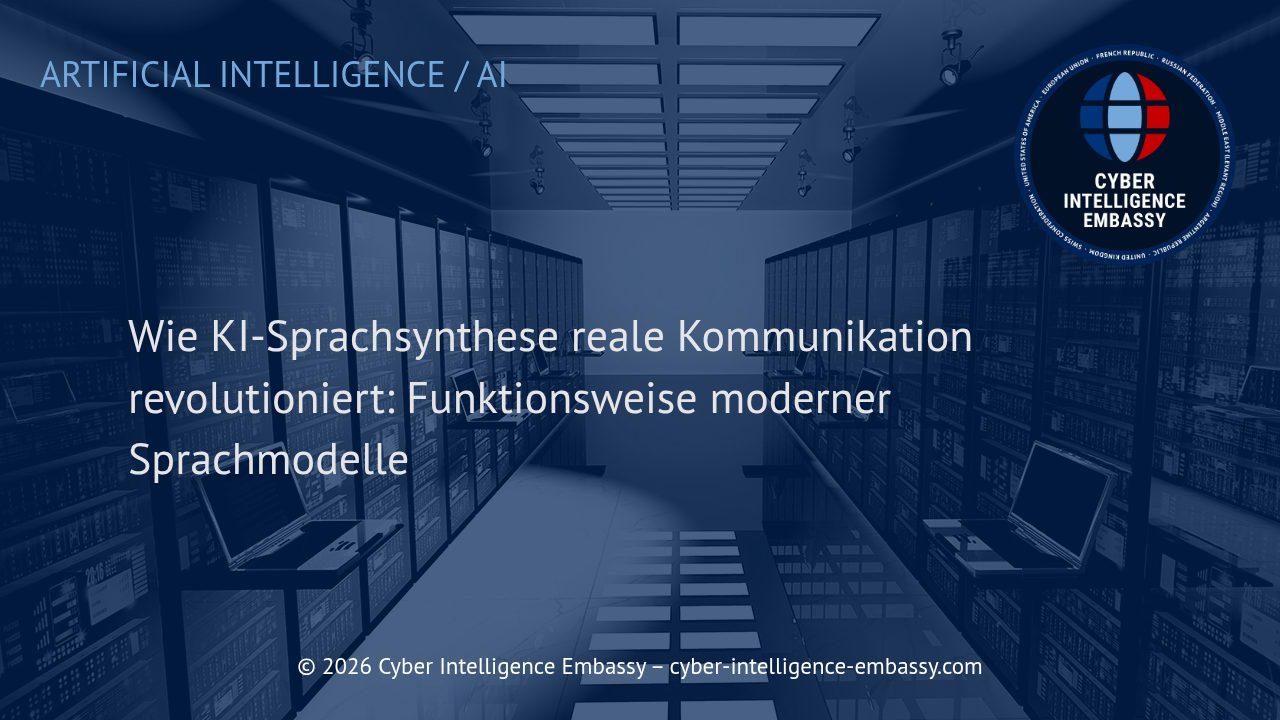 Wie KI-Sprachsynthese reale Kommunikation revolutioniert: Funktionsweise moderner Sprachmodelle
