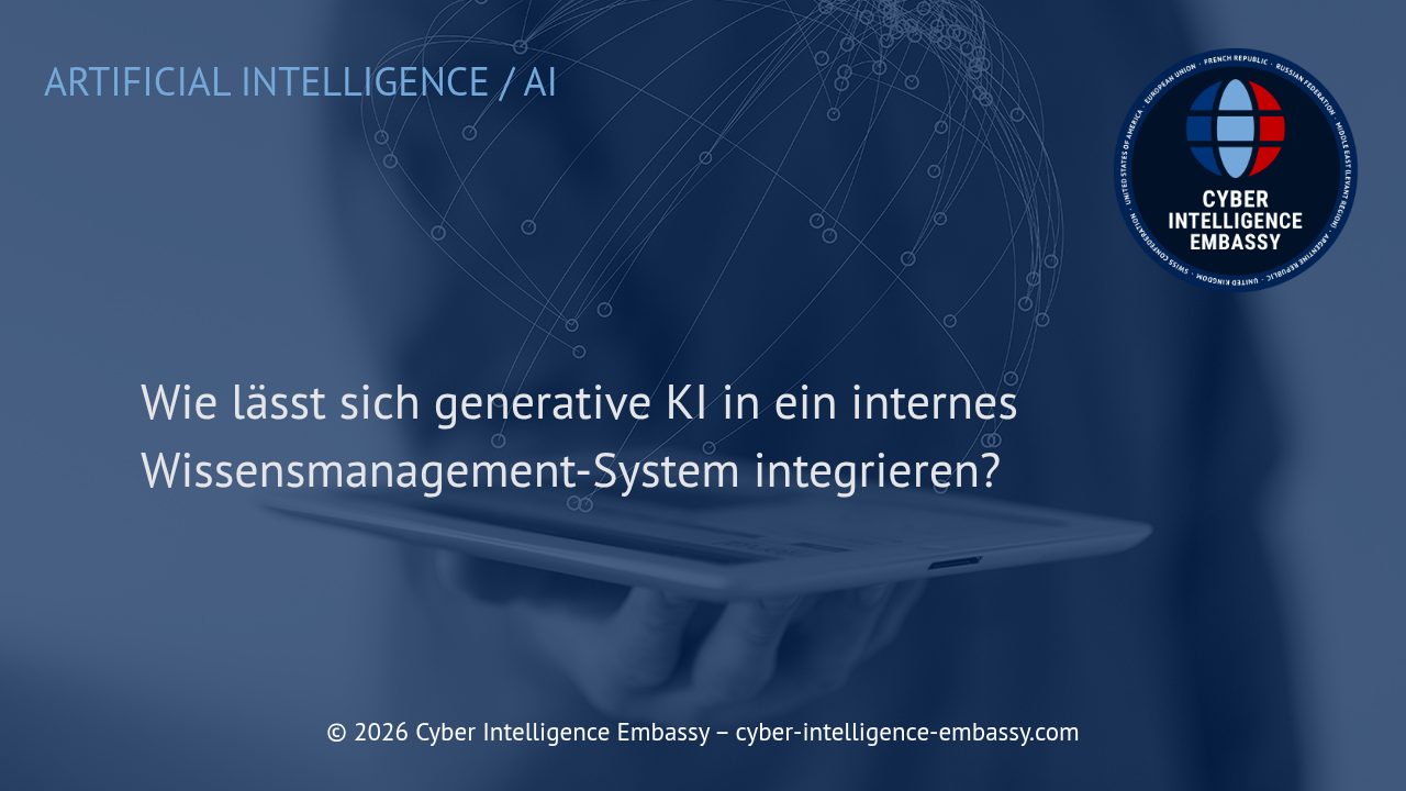 Wie lässt sich generative KI in ein internes Wissensmanagement-System integrieren?