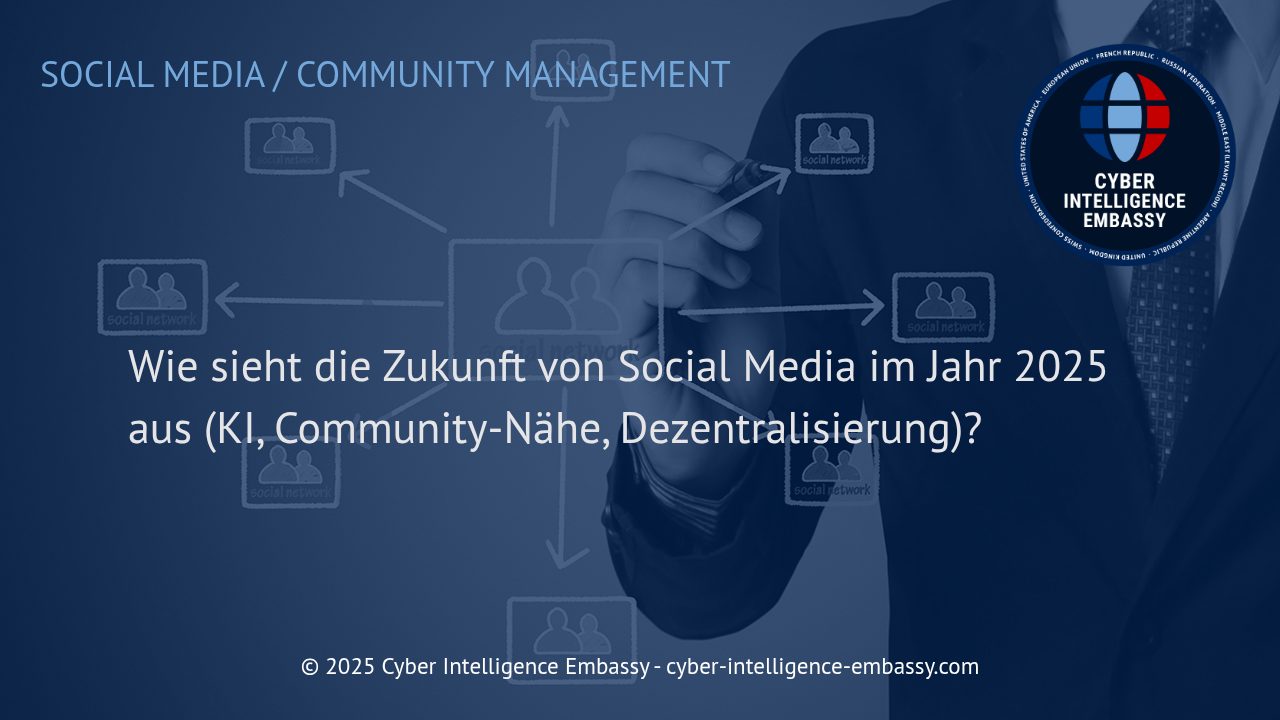 Die Evolution von Social Media 2025: Künstliche Intelligenz, Community-Nähe und Dezentralisierung im Fokus