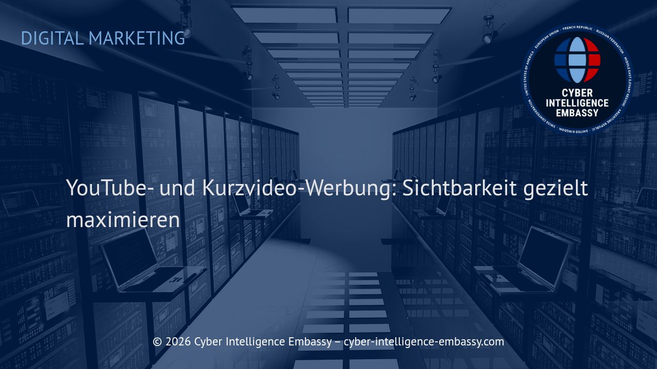 YouTube- und Kurzvideo-Werbung: Sichtbarkeit gezielt maximieren