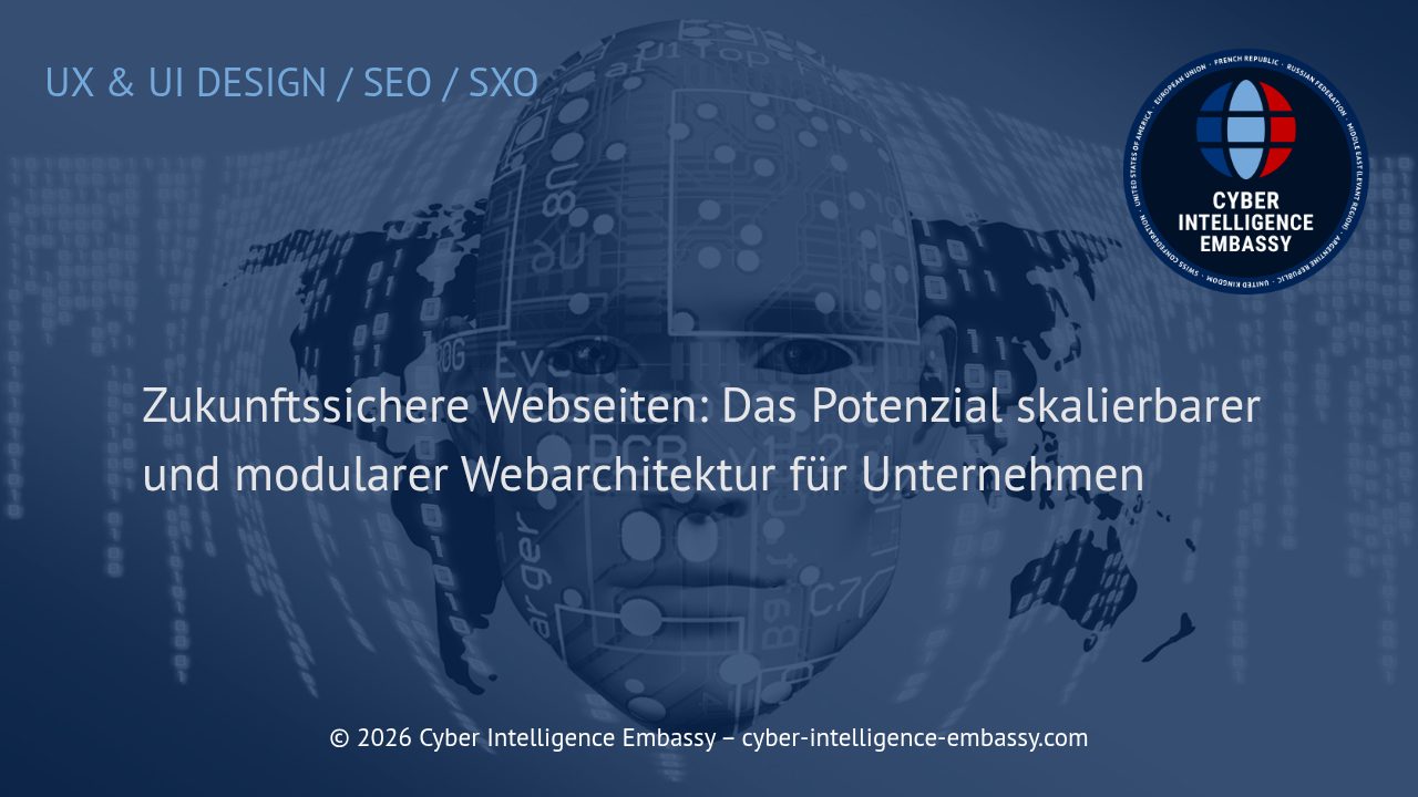 Zukunftssichere Webseiten: Das Potenzial skalierbarer und modularer Webarchitektur für Unternehmen