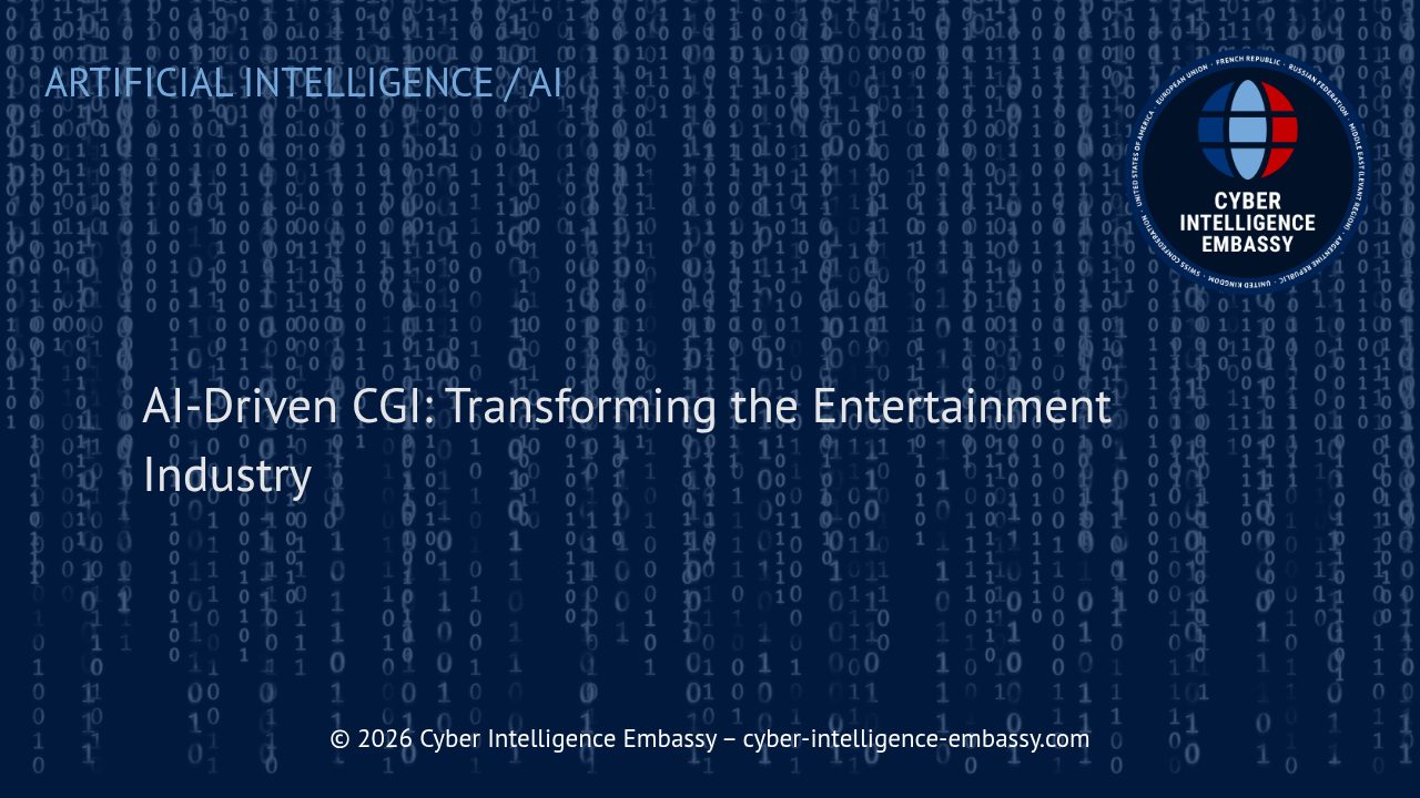 AI-Driven CGI: Transforming the Entertainment Industry