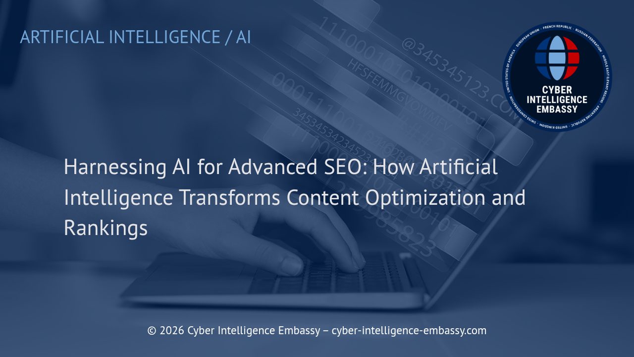Harnessing AI for Advanced SEO: How Artificial Intelligence Transforms Content Optimization and Rankings