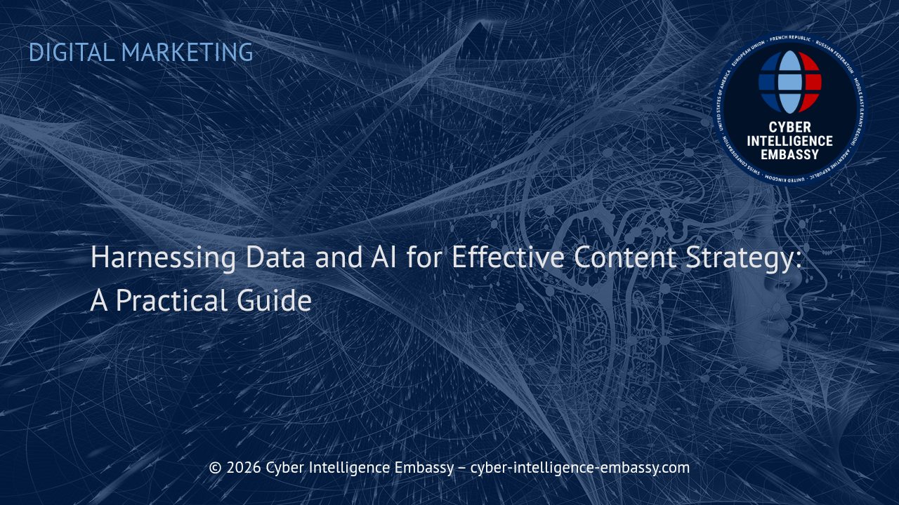 Harnessing Data and AI for Effective Content Strategy: A Practical Guide