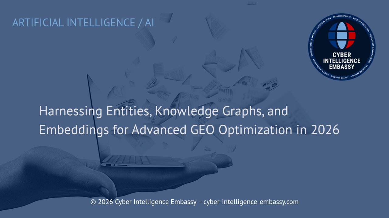 Harnessing Entities, Knowledge Graphs, and Embeddings for Advanced GEO Optimization in 2026