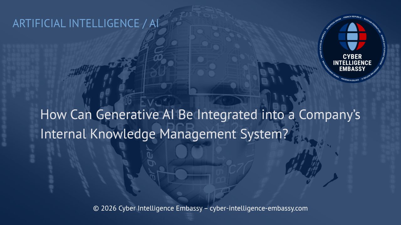 How Can Generative AI Be Integrated into a Company’s Internal Knowledge Management System?