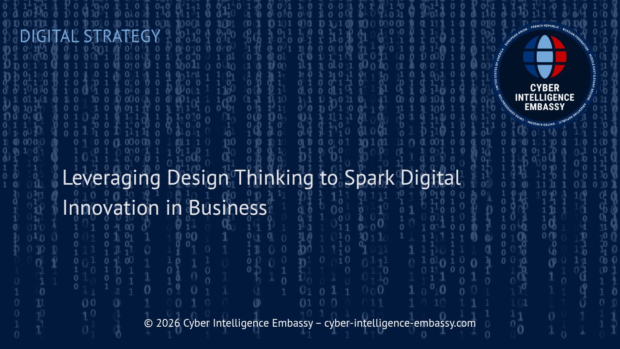Leveraging Design Thinking to Spark Digital Innovation in Business