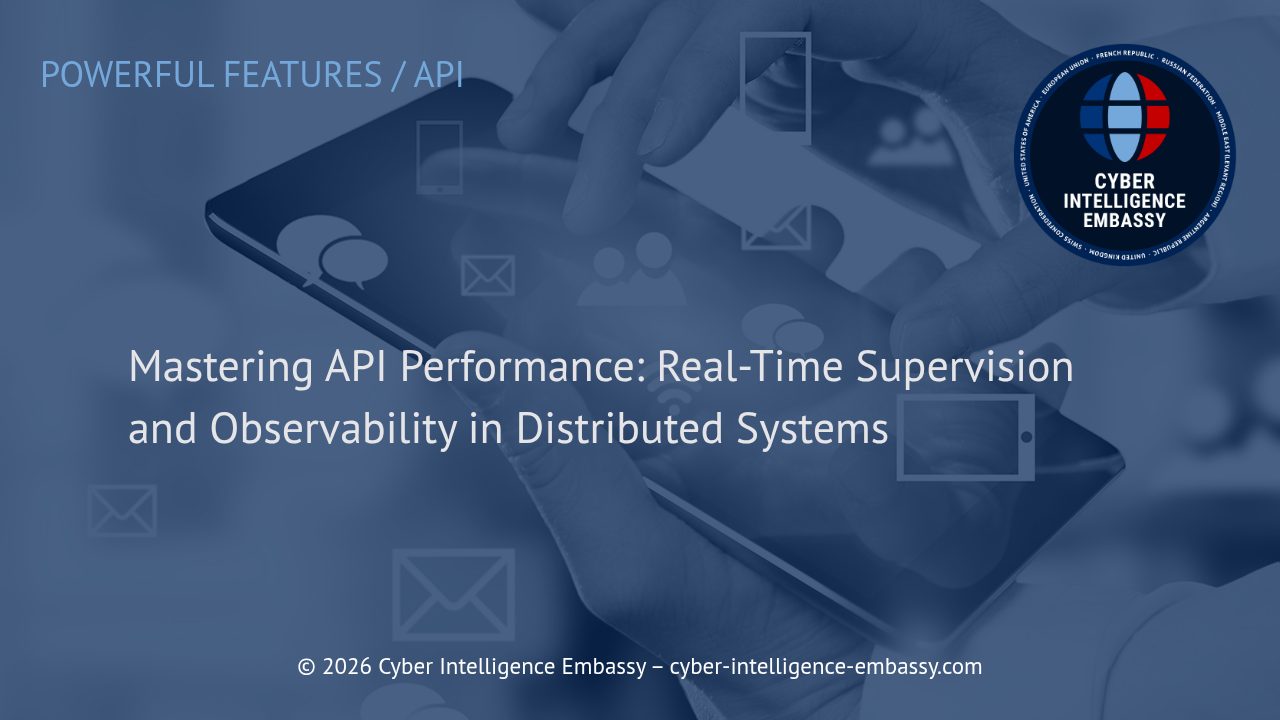 Mastering API Performance: Real-Time Supervision and Observability in Distributed Systems