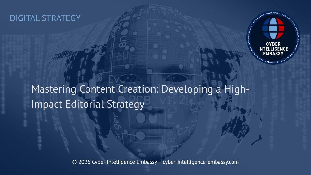 Mastering Content Creation: Developing a High-Impact Editorial Strategy