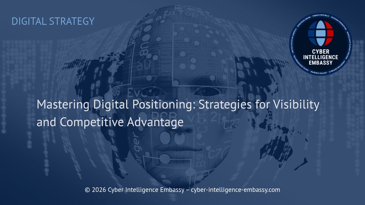 Mastering Digital Positioning: Strategies for Visibility and Competitive Advantage